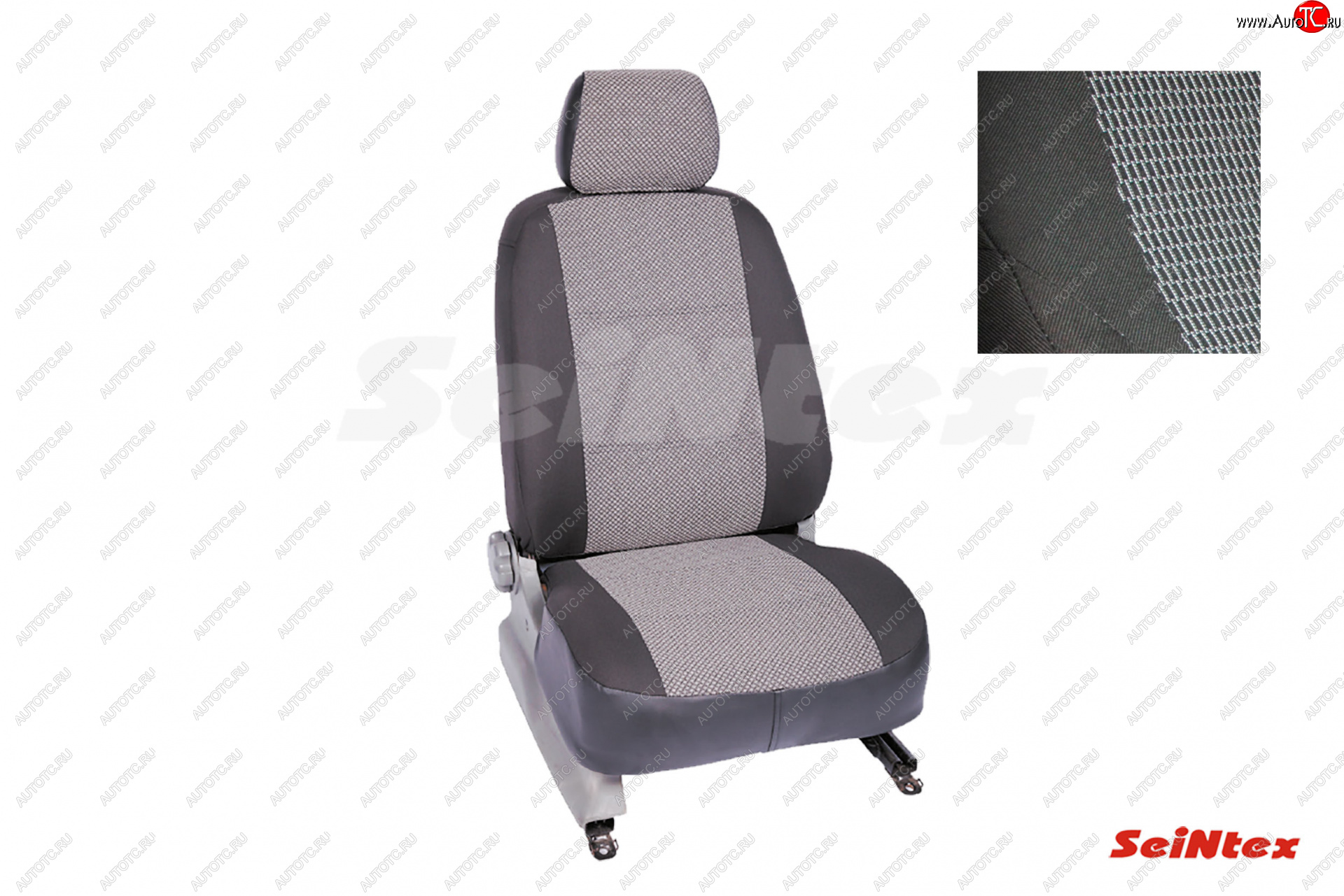 4 299 р. Чехлы для сидений на Seintex (жаккард) 40/60 с з/п Volkswagen Polo Mk6 лифтбек (2020-2022)  с доставкой в г. Керчь