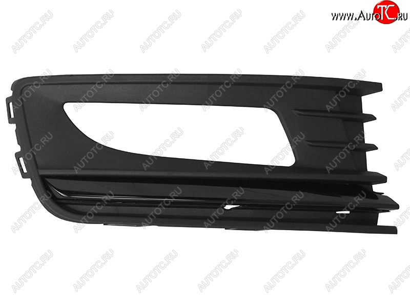 479 р. Правая вставка в бампер под ПТФ SAT Volkswagen Polo 5 седан рестайлинг (2015-2020)  с доставкой в г. Керчь