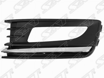 Левая рамка противотуманной фары SAT Volkswagen Polo  5 (2015-2020) седан рестайлинг