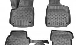Комплект ковриков в салон Delform 4 шт. (полиуретан) Volkswagen Polo  5 (2009-2020) седан дорестайлинг, хэтчбек дорестайлинг, седан рестайлинг, хэтчбек рестайлинг
