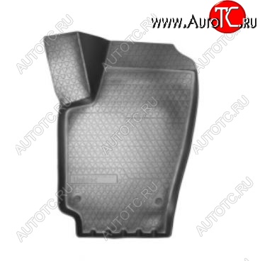 729 р. Левый коврик салонный Noplast (передний)  Volkswagen Polo  5 (2009-2020) седан дорестайлинг, седан рестайлинг  с доставкой в г. Керчь