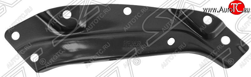280 р. Правая рамка радиатора (верхняя часть) SAT Volkswagen Polo 5 седан дорестайлинг (2009-2015) (Неокрашенная)  с доставкой в г. Керчь