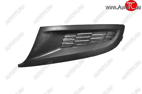 189 р. Решетка в передний бампер под SPARD (без отверстия под ПТФ, левая) Volkswagen Polo 5 хэтчбек дорестайлинг (2009-2015)  с доставкой в г. Керчь