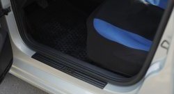 2 459 р. Накладки на порожки автомобиля RA  Volkswagen Polo  5 (2009-2015) хэтчбек дорестайлинг  с доставкой в г. Керчь. Увеличить фотографию 2