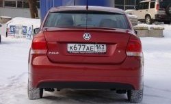 4 199 р. Козырёк на заднее лобовое стекло Sport  Volkswagen Polo  5 (2009-2020) седан дорестайлинг, хэтчбек рестайлинг (Неокрашенный)  с доставкой в г. Керчь. Увеличить фотографию 3