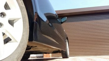 2 499 р. Пороги накладки Centre Tuning Volkswagen Polo 5 седан дорестайлинг (2009-2015) (Неокрашенные)  с доставкой в г. Керчь. Увеличить фотографию 5