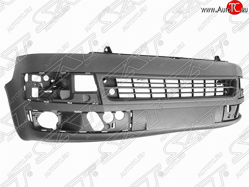 12 399 р. Передний бампер SAT  Volkswagen Transporter  T5 (2009-2015) рестайлинг (Неокрашенный)  с доставкой в г. Керчь