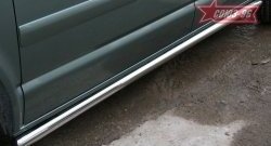 12 914 р. Защита порогов California Souz-96 (d60) Volkswagen Transporter T5 дорестайлинг (2003-2009)  с доставкой в г. Керчь. Увеличить фотографию 2