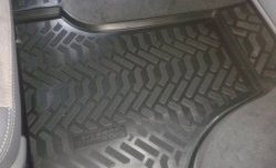 1 499 р. Коврики в салон Aileron 4 шт. (полиуретан, передние)  Volkswagen Transporter  T5 (2003-2009) дорестайлинг  с доставкой в г. Керчь. Увеличить фотографию 2