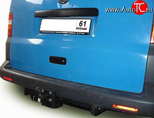 144 999 р. Фаркоп Лидер Плюс (до 2000 кг) Volkswagen Transporter T5 дорестайлинг (2003-2009) (Без электропакета)  с доставкой в г. Керчь