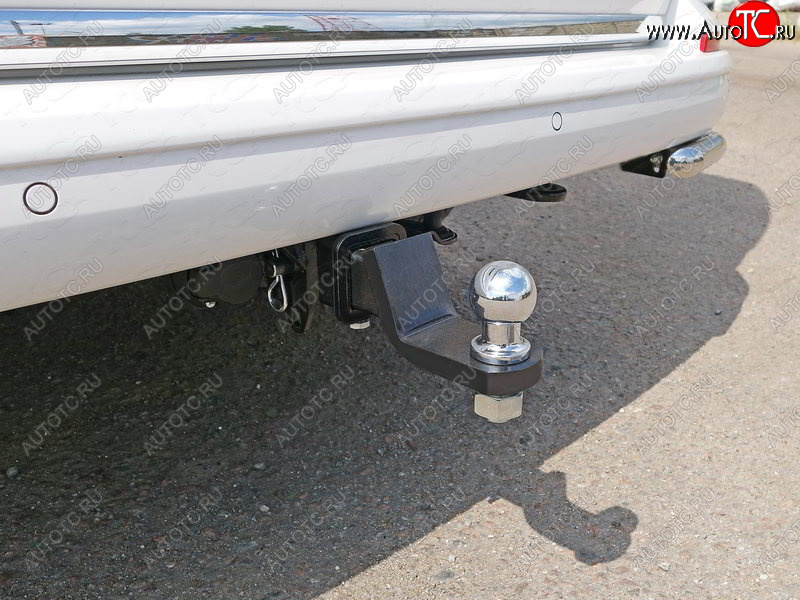 12 999 р. Фаркоп (тягово-сцепное устройство) TCC  Volkswagen Caravelle ( T6,  T6.1) (2015-2025) дорестайлинг, рестайлинг (Оцинкованный, шар E - оцинкованный)  с доставкой в г. Керчь