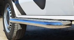 15 899 р. Широкая защита порогов SLITKOFF  Volkswagen Transporter  T6 (2015-2019) дорестайлинг  с доставкой в г. Керчь. Увеличить фотографию 2
