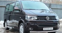 15 899 р. Широкая защита порогов (Multivan-Caravelle) SLITKOFF  Volkswagen Transporter  T6 (2015-2019) дорестайлинг  с доставкой в г. Керчь. Увеличить фотографию 3