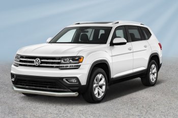 Защита переднего бампера Slitkoff (Ø 76 мм) Volkswagen Teramont  CA1 (2016-2020) дорестайлинг (Нержавеющая сталь)