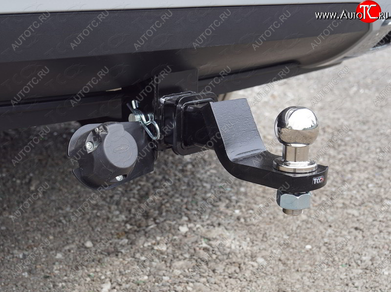 14 549 р. Фаркоп (тягово-сцепное устройство) TCC  Volkswagen Teramont  CA1 (2016-2020) дорестайлинг (Оцинкованный, шар E - оцинкованный)  с доставкой в г. Керчь