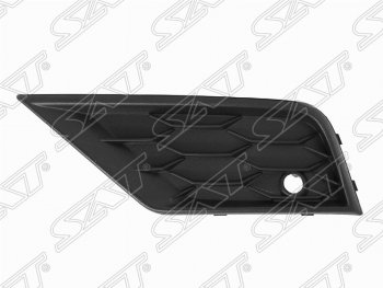 Левая заглушка ПТФ в бампер SAT (с отверстием под сонар) Volkswagen Tiguan  Mk2 (2016-2020) дорестайлинг