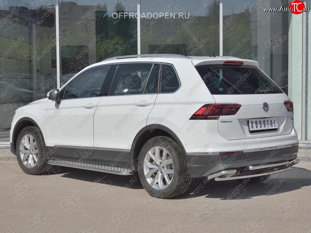 21 999 р. уголки SLITKOFF  Volkswagen Tiguan  Mk2 (2016-2020) дорестайлинг  с доставкой в г. Керчь