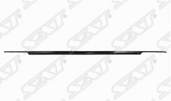 Молдинг заднего бампера SAT (центральная часть, черный) Volkswagen Tiguan  Mk2 (2016-2020) дорестайлинг