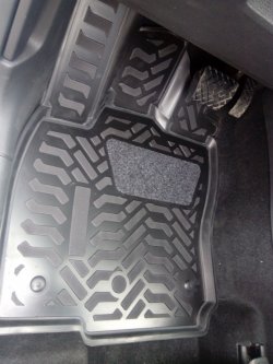 1 799 р. Коврики в салон Aileron 3D Volkswagen Tiguan Mk2 дорестайлинг (2016-2020)  с доставкой в г. Керчь. Увеличить фотографию 2