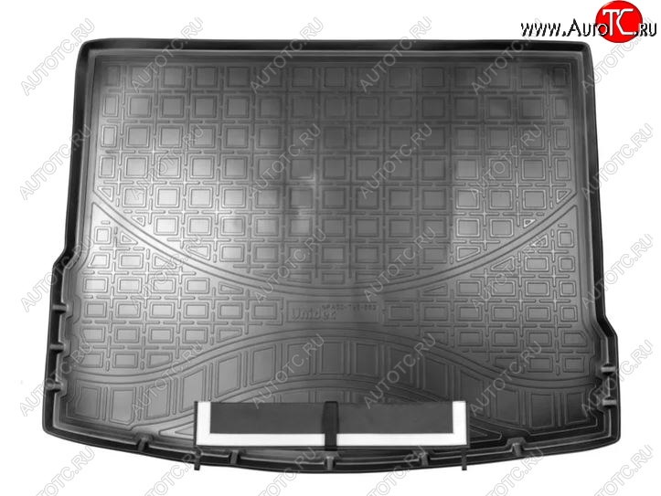 3 099 р. Коврик в багажник Norplast  Volkswagen Tiguan  Mk2 (2016-2022) дорестайлинг, рестайлинг (Черный с фартуком)  с доставкой в г. Керчь