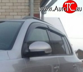 999 р. Комплект дефлекторов окон (ветровиков) 4 шт. Russtal Volkswagen Tiguan NF дорестайлинг (2006-2011)  с доставкой в г. Керчь