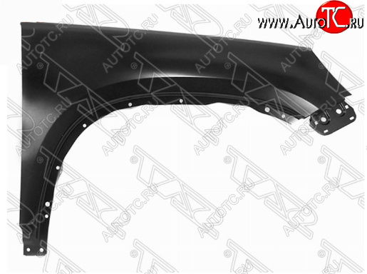 4 399 р. Правое переднее крыло SAT (пр-во Тайвань) Volkswagen Tiguan NF рестайлинг (2011-2017) (Неокрашенное)  с доставкой в г. Керчь