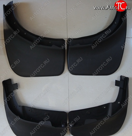 4 399 р. Комплект брызговиков Original Design Volkswagen Tiguan NF дорестайлинг (2006-2011)  с доставкой в г. Керчь