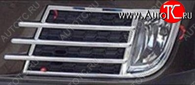 4 199 р. Накладки противотуманных фар и воздуховодов (рестайлинг) СТ Volkswagen Tiguan NF рестайлинг (2011-2017)  с доставкой в г. Керчь