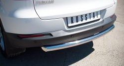 16 699 р. Одинарная защита заднего бампера из трубы диаметром 63 мм (Sport & Style) SLITKOFF  Volkswagen Tiguan  NF (2011-2017) рестайлинг  с доставкой в г. Керчь. Увеличить фотографию 3