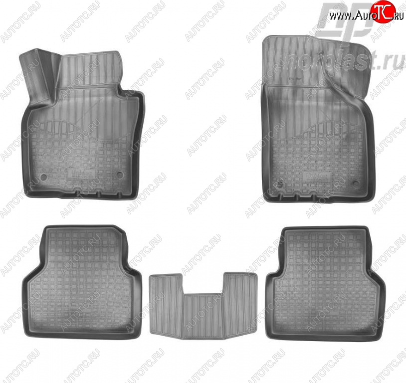2 569 р. Комплект салонных ковриков Norplast 3D  Volkswagen Tiguan  NF (2011-2017) рестайлинг  с доставкой в г. Керчь