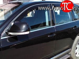2 099 р. Дефлекторы окон (ветровики) Novline 4 шт Volkswagen Touareg GP дорестайлинг (2002-2007)  с доставкой в г. Керчь