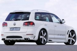11 949 р. Пороги накладки JE DESIGN Volkswagen Touareg 1 GP дорестайлинг (2002-2007) (Неокрашенные)  с доставкой в г. Керчь. Увеличить фотографию 4