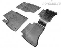 2 569 р. Комплект салонных ковриков Norplast Volkswagen Touareg GP дорестайлинг (2002-2007)  с доставкой в г. Керчь. Увеличить фотографию 2