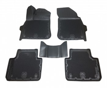 6 599 р. Коврики салона DELFORM ❞EVA 3D Premium❝ (термоэластопласт/ТЭП) Volkswagen Touareg CR (2018-2025)  с доставкой в г. Керчь. Увеличить фотографию 2