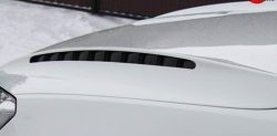 27 649 р. Пластиковый капот Enco Design Volkswagen Touareg NF дорестайлинг (2010-2014) (Неокрашенный)  с доставкой в г. Керчь. Увеличить фотографию 2