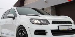 27 649 р. Пластиковый капот Enco Design Volkswagen Touareg NF дорестайлинг (2010-2014) (Неокрашенный)  с доставкой в г. Керчь. Увеличить фотографию 3