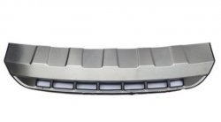 22 699 р. Накладка на передний бампер CT v2 Volkswagen Touareg NF дорестайлинг (2010-2014) (Неокрашенная)  с доставкой в г. Керчь. Увеличить фотографию 3