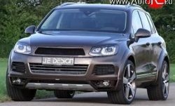 23 049 р. Накладка Je Design на передний бампер 7P Volkswagen Touareg NF дорестайлинг (2010-2014) (Неокрашенная)  с доставкой в г. Керчь. Увеличить фотографию 2