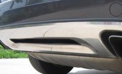 22 499 р. Накладка на задний бампер CT v2 Volkswagen Touareg NF дорестайлинг (2010-2014) (Неокрашенная)  с доставкой в г. Керчь. Увеличить фотографию 2