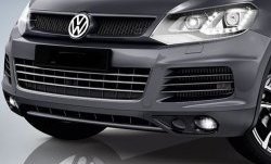 6 749 р. Решётка радиатора Sport Volkswagen Touareg NF дорестайлинг (2010-2014) (Неокрашенная)  с доставкой в г. Керчь. Увеличить фотографию 3