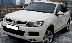 6 749 р. Решётка радиатора Sport Volkswagen Touareg NF дорестайлинг (2010-2014) (Неокрашенная)  с доставкой в г. Керчь. Увеличить фотографию 4