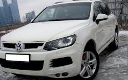 6 749 р. Решётка радиатора Sport Volkswagen Touareg NF дорестайлинг (2010-2014) (Неокрашенная)  с доставкой в г. Керчь. Увеличить фотографию 6