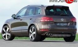11 399 р. Спойлер Je DESIGN 7P Volkswagen Touareg NF дорестайлинг (2010-2014) (Неокрашенный)  с доставкой в г. Керчь. Увеличить фотографию 2