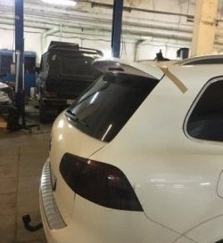 5 499 р. Спойлер Спорт Volkswagen Touareg NF дорестайлинг (2010-2014) (Неокрашенный)  с доставкой в г. Керчь. Увеличить фотографию 3