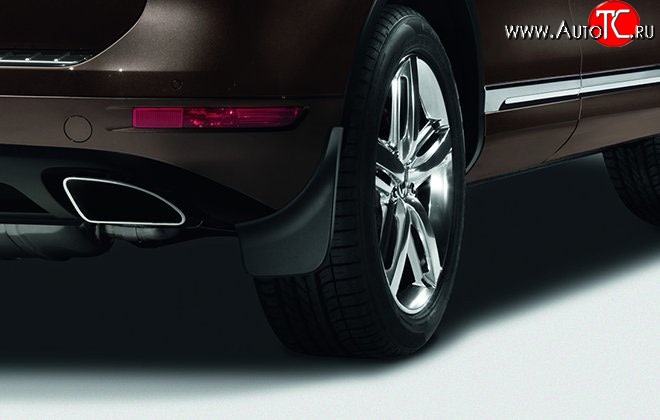1 249 р. Задние брызговики NovLine 2 шт. Volkswagen Touareg NF дорестайлинг (2010-2014)  с доставкой в г. Керчь