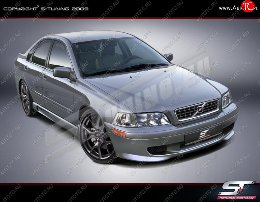 25 899 р. Передний бампер ST Volvo S40 VS седан дорестайлинг (1996-2000)  с доставкой в г. Керчь
