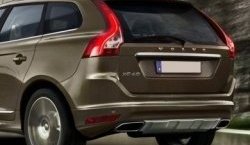 3 599 р. Накладка на крышку багажника СТ Volvo XC60 (2017-2022)  с доставкой в г. Керчь. Увеличить фотографию 2