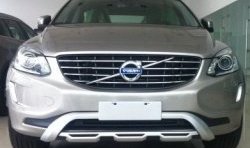 41 799 р. Накладка на передний бампер CT v2 Volvo XC60 (2017-2022) (Неокрашенная)  с доставкой в г. Керчь. Увеличить фотографию 3