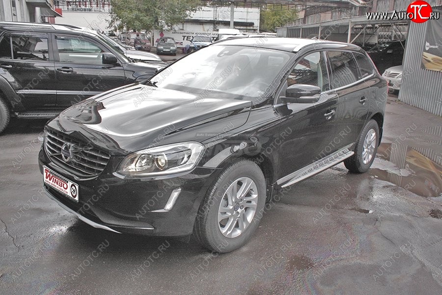 20 199 р. Подножки боковые WINBO OE Style Volvo XC60  рестайлинг (2013-2017)  с доставкой в г. Керчь