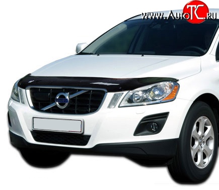 3 899 р. Дефлектор капота NovLine Volvo XC60  дорестайлинг (2008-2013)  с доставкой в г. Керчь